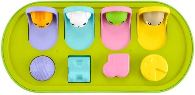 Fisher Price Baby Pop-Up vyskakující zvířátka pro miminko plast