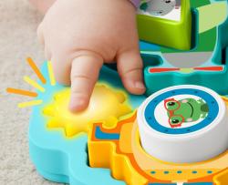 Fisher Price Baby puzzle dopravní prostředky pro miminko Světlo Zvuk