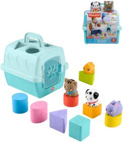 Fisher Price Baby vkládačka přepravní box se zvířátky pro miminko