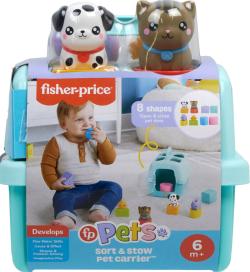 Fisher Price Baby vkládačka přepravní box se zvířátky pro miminko