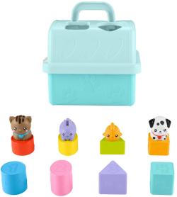 Fisher Price Baby vkládačka přepravní box se zvířátky pro miminko