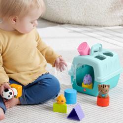 Fisher Price Baby vkládačka přepravní box se zvířátky pro miminko