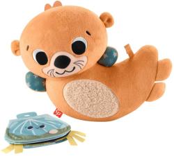 Fisher Price Baby vydra plyšová senzorická set s knížkou pro miminko