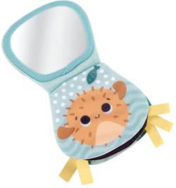 Fisher Price Baby vydra plyšová senzorická set s knížkou pro miminko