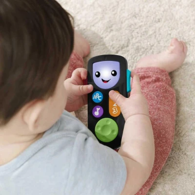 Fisher Price Baby výukový ovladač na baterie Světlo Zvuk pro miminko