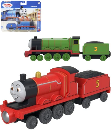 Fisher Price Mašinka Tomáš (Thomas Friends) Deluxe 5 druhů kov