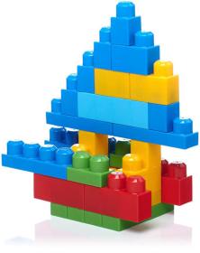 Fisher Price MEGA BLOKS Stavebnice 60 dílků v plastové tašce pro kluky