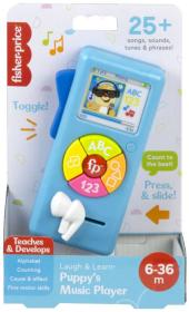 Fisher Price Pejskův hudební baby přehrávač na baterie Světlo Zvuk CZ