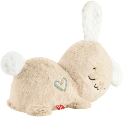 Fisher Price PLYŠ Baby králíček usínáček pro miminko na baterie Světlo Zvuk