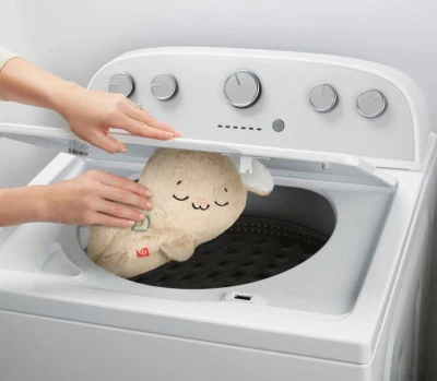 Fisher Price PLYŠ Baby králíček usínáček pro miminko na baterie Světlo Zvuk