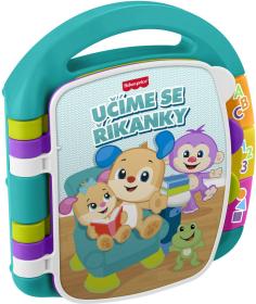 Fisher Price Učíme se říkanky knížka na baterie pro miminko CZ Zvuk