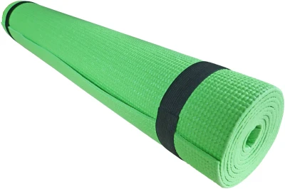 Fitness podložka Yoga 173x61cm na aerobic 4mm zelená na cvičení