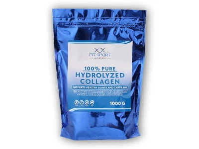 FitSport Nutrition 100% Pure Hydrolyzed Collagen 1000g - Hydrolyzovaný Kolagén FitSport Nutrition 100% Pure Hydrolyzed Collagen 1000g - Hydrolyzovaný Kolagén