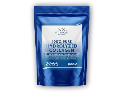 FitSport Nutrition 100% Pure Hydrolyzed Collagen 1000g - Hydrolyzovaný Kolagen