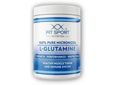 FitSport Nutrition 100% Pure Micronized L-Glutamine 550g