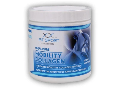 FitSport Nutrition 100% Pure Mobility Collagen 300g - Bioaktivní kolagenní peptidy FORTIGEL FitSport Nutrition 100% Pure Mobility Collagen 300g - Bioaktivní kolagenní peptidy FORTIGEL