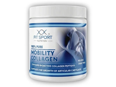 FitSport Nutrition 100% Pure Mobility Collagen 300g - Bioaktivní kolagenní peptidy FORTIGEL