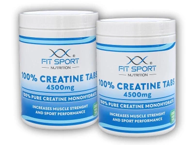 FitSport Nutrition 2x 100% Creatine Tabs 4500mg 240 vege tabs FitSport Nutrition 2x 100% Creatine Tabs 4500mg 240 vege tabs