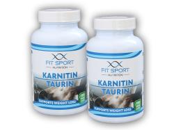 Fit Sport Nutrition 2x Karnitin Taurin 120 vege caps
