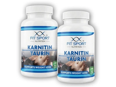 Fit Sport Nutrition 2x Karnitin Taurin 120 vege caps