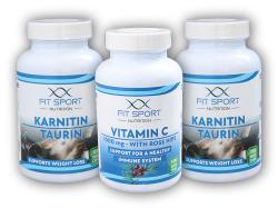 FitSport Nutrition 2x Karnitín Taurín 120cp + Vit C 120 cps FitSport Nutrition 2x Karnitín Taurín 120cp + Vit C 120 cps