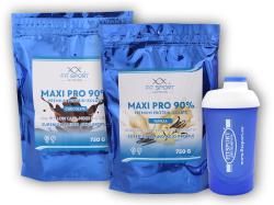 Fit Sport Nutrition 2x Maxi Pro 90% 750g + šejker Fitsport Fit Sport Nutrition 2x Maxi Pro 90% 750g + šejker Fitsport