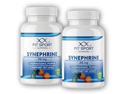 FitSport Nutrition 2x Synephrine 20mg 100 vege tabs