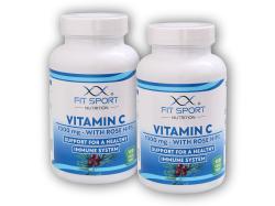 Fit Sport Nutrition 2x Vitamin C 1000mg with Rose Hips 120 v.tabs Fit Sport Nutrition 2x Vitamin C 1000mg with Rose Hips 120 v.tabs