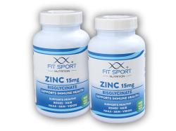 FitSport Nutrition 2x Zinc 15mg Bisglycinate 100 vege tabs FitSport Nutrition 2x Zinc 15mg Bisglycinate 100 vege tabs