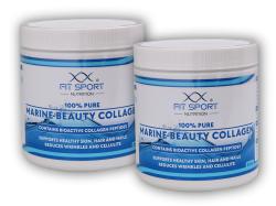 FitSport Nutrition 2x100% Pure Marine Beauty Collagen 250g Bioaktívny kolagén.peptidy VERISOL