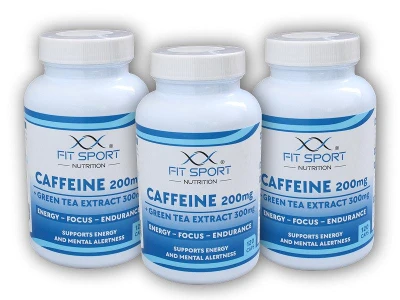 FitSport Nutrition 3x Caffeine 200mg + Green Tea Extract 300mg 120 caps FitSport Nutrition 3x Caffeine 200mg + Green Tea Extract 300mg 120 caps