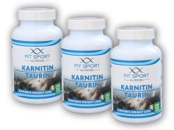 Fit Sport Nutrition 3x Karnitín Taurín 120 vege caps Fit Sport Nutrition 3x Karnitín Taurín 120 vege caps