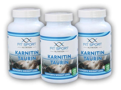 Fit Sport Nutrition 3x Karnitin Taurin 120 vege caps Fit Sport Nutrition 3x Karnitin Taurin 120 vege caps