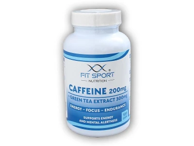 FitSport Nutrition Caffeine 200mg + Green Tea Extract 300mg 120 caps FitSport Nutrition Caffeine 200mg + Green Tea Extract 300mg 120 caps