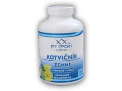 FitSport Nutrition Kotvičník zemní 90% + Vitamin B6 + Zinek 150 kapslí FitSport Nutrition Kotvičník zemní 90% + Vitamin B6 + Zinek 150 kapslí