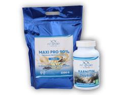 FitSport Nutrition Maxi Pro 2500g + Karnitin Taurin 120 cps FitSport Nutrition Maxi Pro 2500g + Karnitin Taurin 120 cps