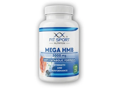 FitSport Nutrition Mega HMB 3000mg 120 vege caps