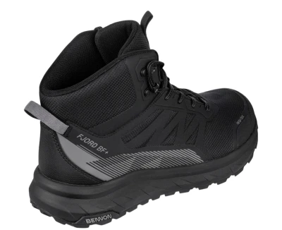 Bennon FJORD BAREFOOT+ O6 Black Mid boty