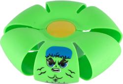 Flat Ball Hoď disk, chyť míč! disk 8cm měnící se v míč s obrázkem 4 barvy 2v1