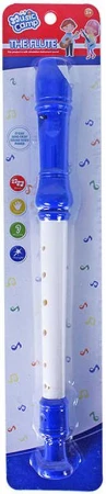 Flétna dětská plastová 33cm na blistru (hudební nástroje)
