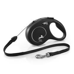 Flexi New Classic Cord S 8 m (12 kg) černá