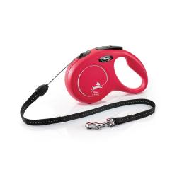 Flexi New Classic Cord S 8 m (12 kg) červená