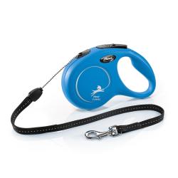 Flexi New Classic Cord S 8 m (12 kg) modrá