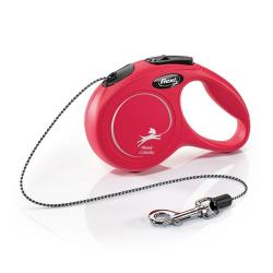 Flexi New Classic Cord XS 3 m (8 kg) červená