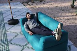 Flextail Bateriové nafukovací křeslo COZY Sofa