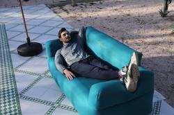 Flextail Bateriové nafukovací křeslo COZY Sofa