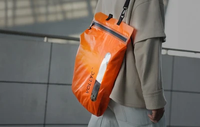 Flextail EZYBAG oranžový kompresní vak