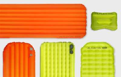 Flextail Nafukovací karimatka Tiny Sleeping Pad R05 AVS Mummy (oranžová)