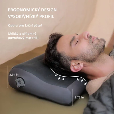 Flextail Nafukovací polštář ZERO Pillow