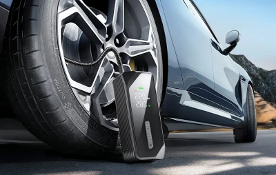 Flextail Evo 150 černá přenosná hustilka na pneumatiky